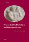 Buchcover Johann Gottfried Schadow: „Bacchus tröstet Ariadne“ 1791 – 1793 – 1794 – 1804