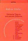 Buchcover Politische Theorie und sexuelle Differenz