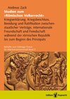 Buchcover Studien zum »Römischen Völkerrecht«