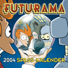 Buchcover Futurama Kalender 2004