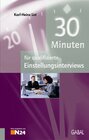 Buchcover 30 Minuten für qualifizierte Einstellungsinterviews