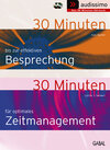 Buchcover Sampler audissimo - 30 Minuten bis zur effektiven Besprechung - 30 Minuten für optimales Zeitmanagement