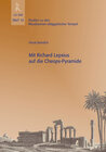 Buchcover Mit Richard Lepsius auf die Cheops-Pyramide