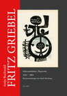 Buchcover Fritz Griebel: Scherenschnitte/Papercuts 1920-1960