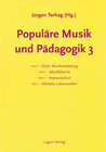 Buchcover Populäre Musik und Pädagogik 3