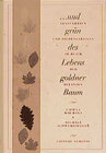 Buchcover ... und grün des Lebens goldner Baum
