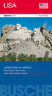 Buchcover Übersichtskarte USA