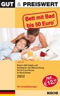 Buchcover GUT & PREISWERT - Bett mit Bad bis 50 Euro 2012
