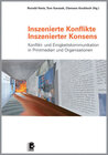 Buchcover Inszenierte Konflikte - Inszenierter Konsens