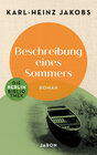 Buchcover Beschreibung eines Sommers