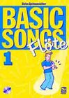 Buchcover Basic Songs 1 für Flöte