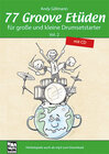 Buchcover 77 Groove Etüden für große und kleine Drumsetstarter