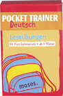 Buchcover Pocket Trainer Deutsch - Leseübungen