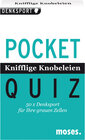 Buchcover Pocket Quiz Knifflige Knobeleien