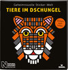 Buchcover Geheimnisvolle Sticker-Welt: Tiere im Dschungel