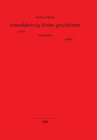 Buchcover einunddreissig kleine geschichten