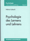 Buchcover Psychologie des Lernens und Lehrens
