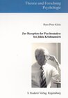 Buchcover Zur Rezeption der Psychoanalyse bei Jiddu Krishnamurti - 1933 bis 1986