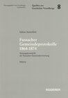 Buchcover Fussacher Gemeindeprotokolle 1864-1874