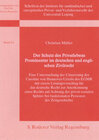 Buchcover Der Schutz des Privatlebens Prominenter im deutschen und englischen Zivilrecht