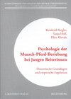 Buchcover Psychologie der Mensch-Pferd-Beziehung bei jungen Reiterinnen