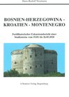 Buchcover Bosnien-Herzegowina - Kroatien - Montenegro