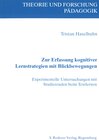 Buchcover Zur Erfassung kognitiver Lernstrategien mit Blickbewegungen