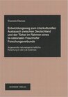 Buchcover Entwicklungsweg zum interkulturellen Austausch zwischen Deutschland und der Türkei im Rahmen eines bi-nationalen Fraunho