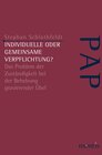 Buchcover Individuelle oder gemeinsame Verpflichtung?