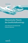 Buchcover Ökonomische Theorie des Gesellschaftsvertrags