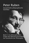 Buchcover Gesammelte philosophische Schriften, Band 3