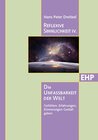 Buchcover Reflexive Sinnlichkeit IV.: Die Unfassbarkeit der Welt