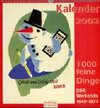 Buchcover 1000 feine Dinge: DDR-Werbehits