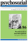 Buchcover Psychoanalyse interdisziplinär