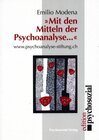 Buchcover 'Mit den Mitteln der Psychoanalyse …'