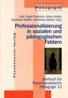 Buchcover Professionalisierung in sozialen und pädagogischen Feldern