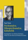 Buchcover Psychoanalyse, Ethnopsychoanalyse, Kulturkritik