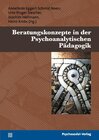 Buchcover Beratungskonzepte in der Psychoanalytischen Pädagogik