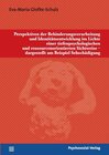 Buchcover Perspektiven der Behinderungsverarbeitung und Identitätsentwicklung im Lichte einer tiefenpsychologischen und ressourcen