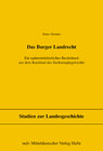 Buchcover Das Burger Landrecht