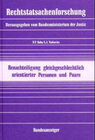 Buchcover Benachteiligung gleichgeschlechtlich orientierter Personen und Paare