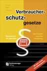 Buchcover Verbraucherschutzgesetze