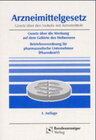 Buchcover Arzneimittelgesetz
