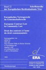 Buchcover Europäisches Vertragsrecht im Gemeinschaftsrecht