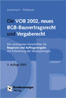 Buchcover Die VOB 2000, BGB-Bauvertragsrecht und neues Vergaberecht