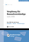 Buchcover Vergütung für Bausachverständige nach JVEG