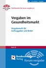 Buchcover Vergaben im Gesundheitsmarkt