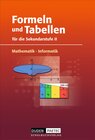 Buchcover Duden Formeln und Tabellen - Mathematik - Informatik / Sekundarstufe II - Formelsammlung