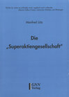 Buchcover Die "Superaktiengesellschaft"