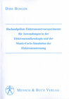 Buchcover Hochaufgelöste Elektronenstreuexperimente für Anwendungen in der Elektronenmikroskopie und der Monte-Carlo-Simulation de